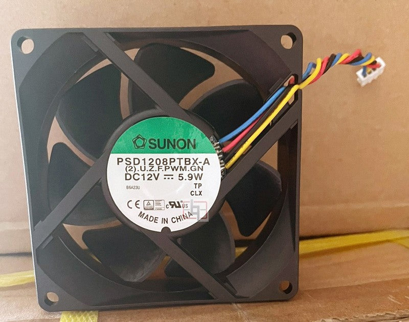 SUNON PSD1208PTBX-A 12V 5.9W 4wires Cooling Fan - Original New SUNON PSD1208PTBX-A 12V 5.9W 4wires Cooling Fan - Original New